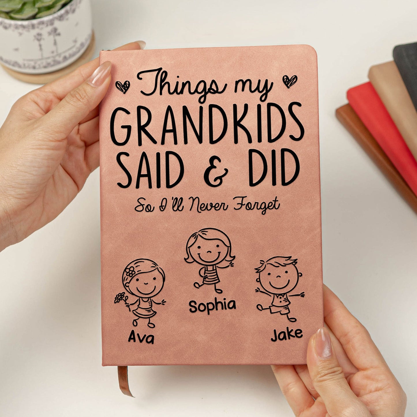 Things_My_Grandkids_Said_Did_Personalized_Leather_Journal_2