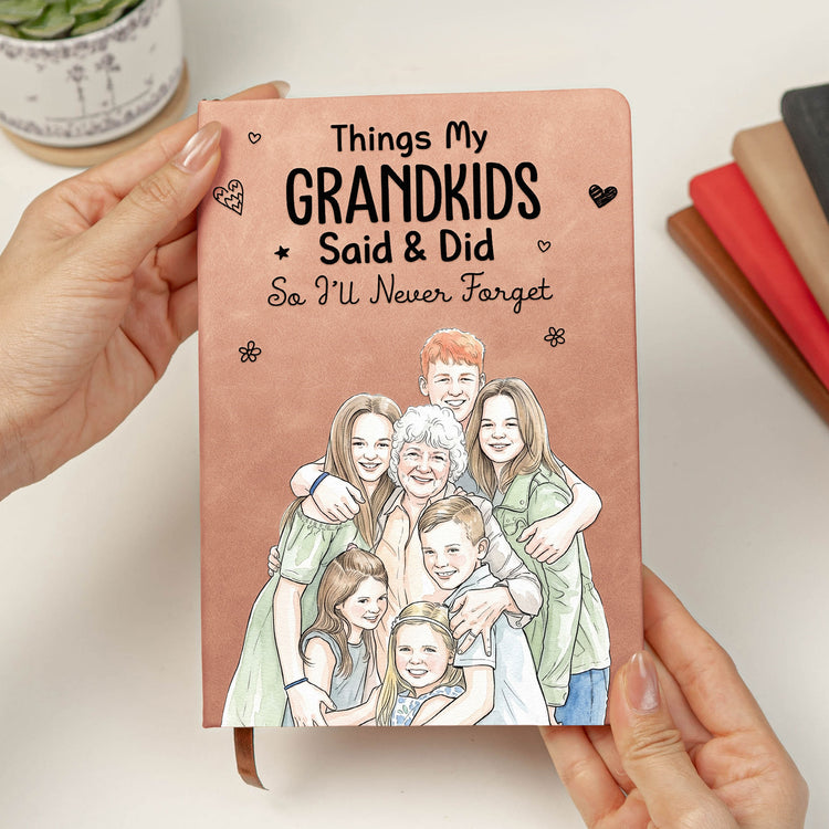 Things-My-Grandkids-Said-&-Did-So-I'll-Never-Forget-Watercolor-Personalized-Journal-3
