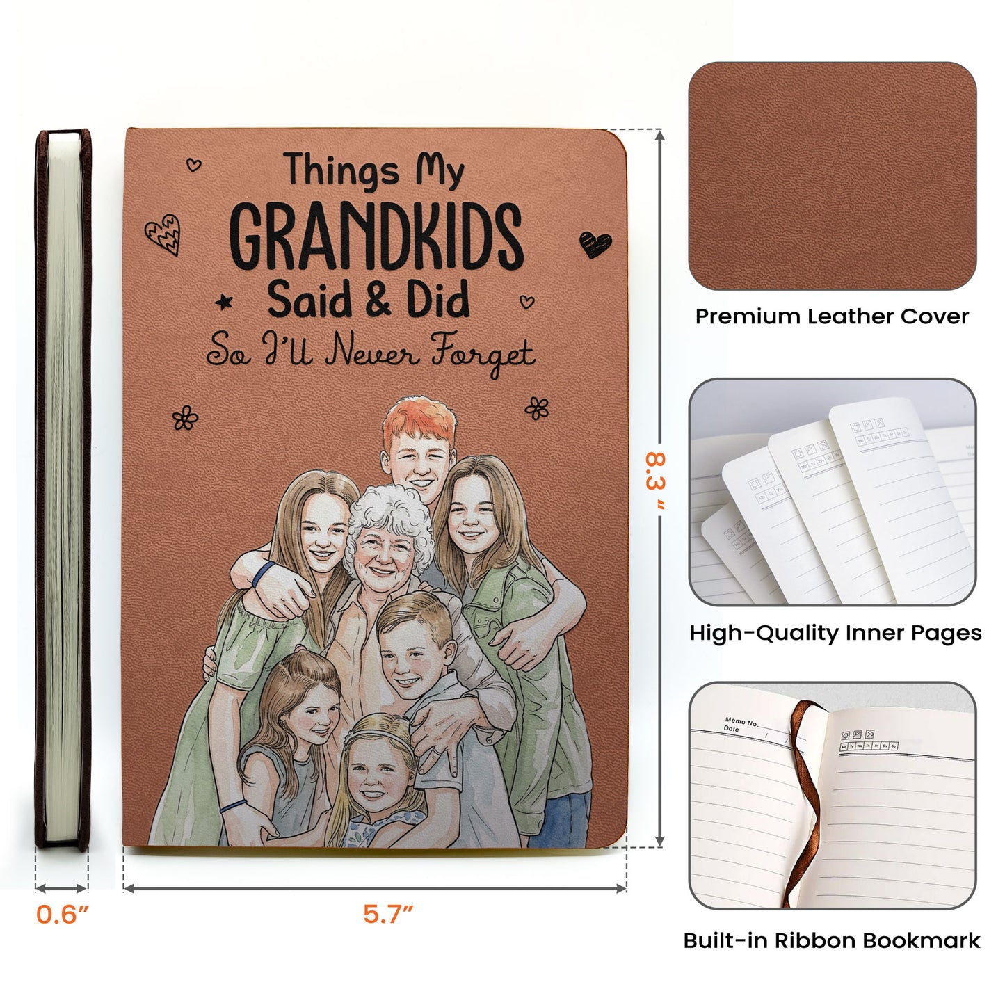 Things-My-Grandkids-Said-&-Did-So-I'll-Never-Forget-Watercolor-Personalized-Journal-4