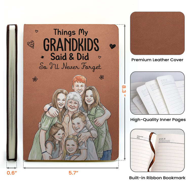 Things-My-Grandkids-Said-&-Did-So-I'll-Never-Forget-Watercolor-Personalized-Journal-4