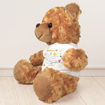 Think Of This Bear As A Big Hug From Me - Teddy Bear With Personalized Shirt