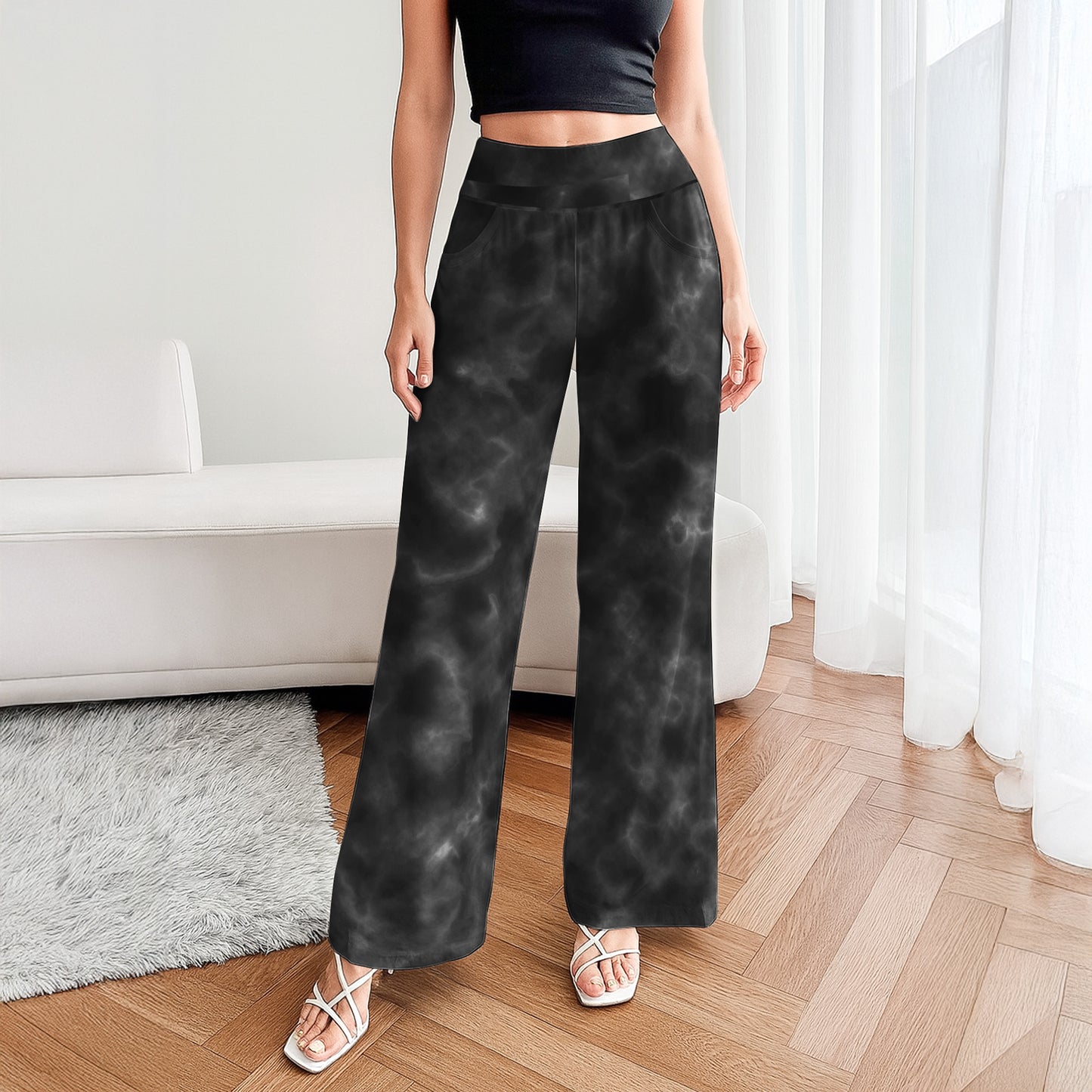 This A$$ Belongs To - Naughty Gifts For Wife - Personalized Wide Leg Pants