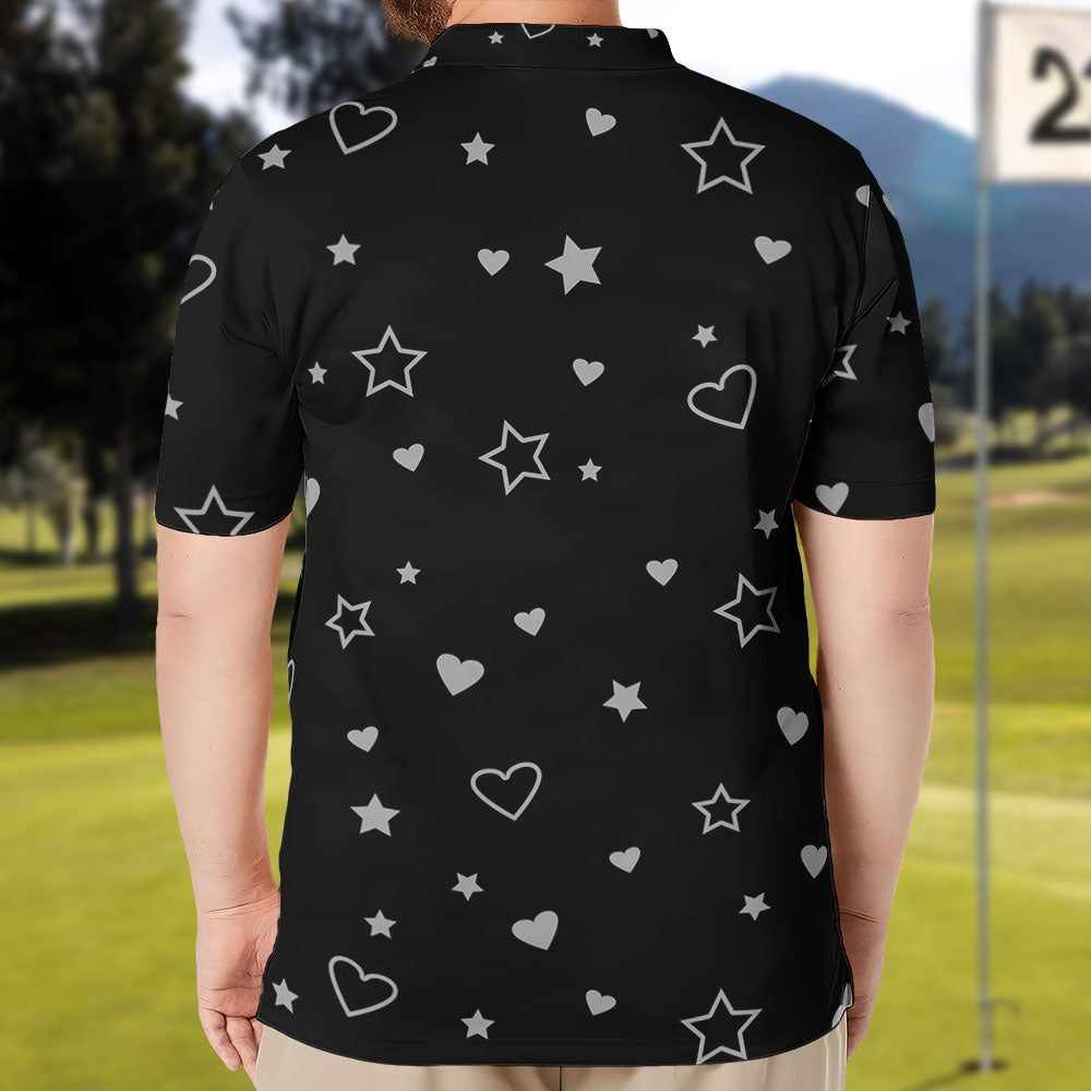 This Awesome Daddy Belongs To - Personalized Polo Shirt