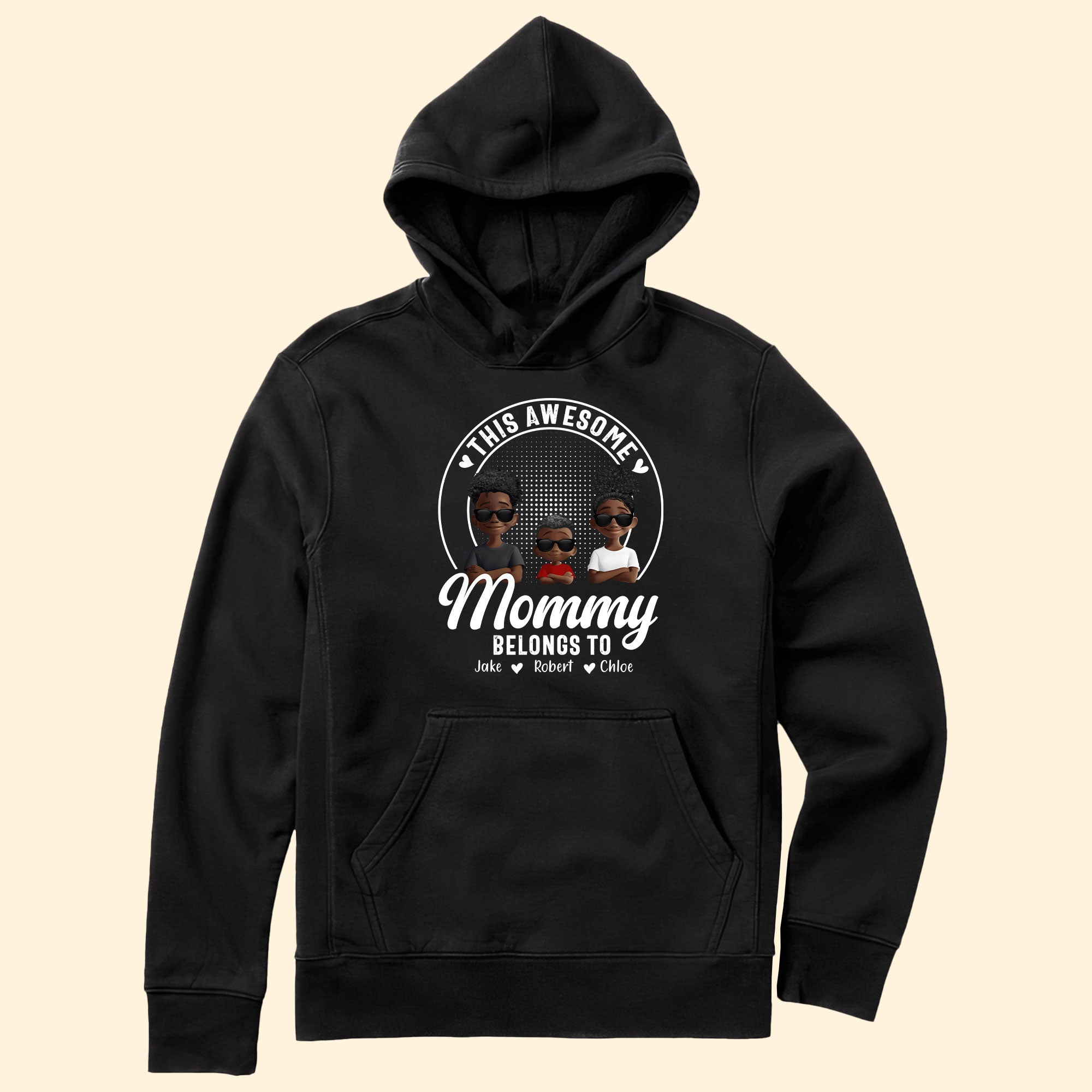 This Awesome Mommy Belongs To - Personalized Shirt