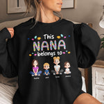 This Awesome Nana Belongs To - Personalized Shirt