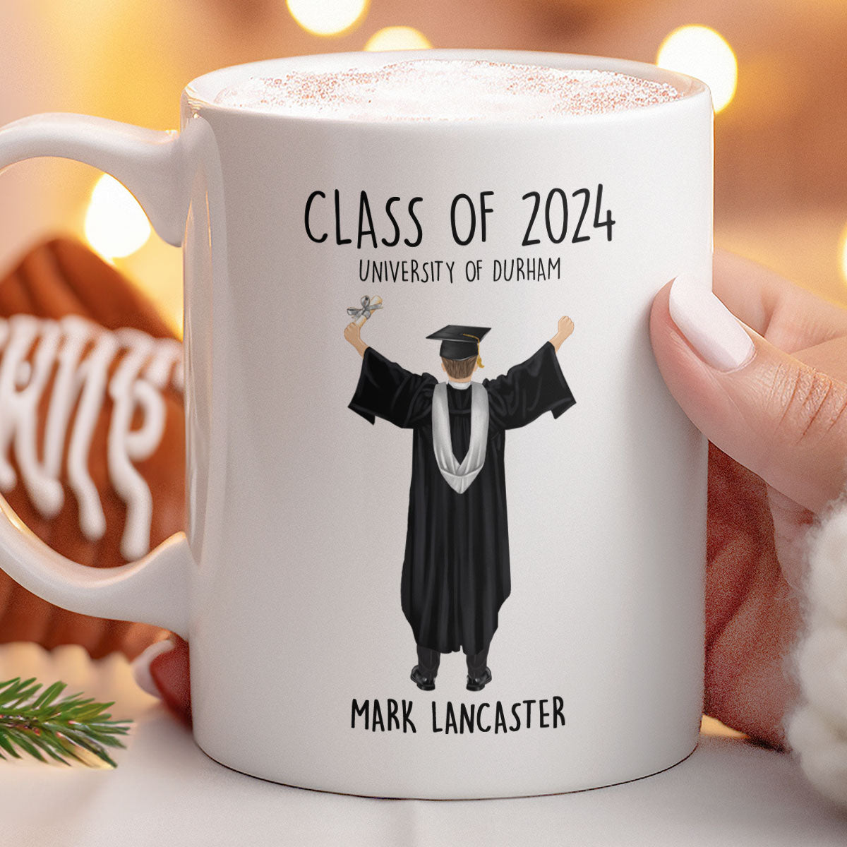 This Babass Has A Masters Degree - Personalized Mug