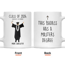 This Babass Has A Masters Degree - Personalized Mug