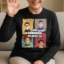 This Belongs To - Custom Long Sleeve T-Shirt