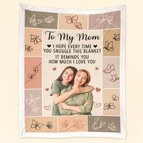 This Blanket Reminds I Love You - Personalized Photo Blanket