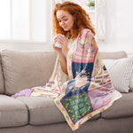 This Blanket Reminds You How Much I Love You Floral Patterns - Personalized Blanket