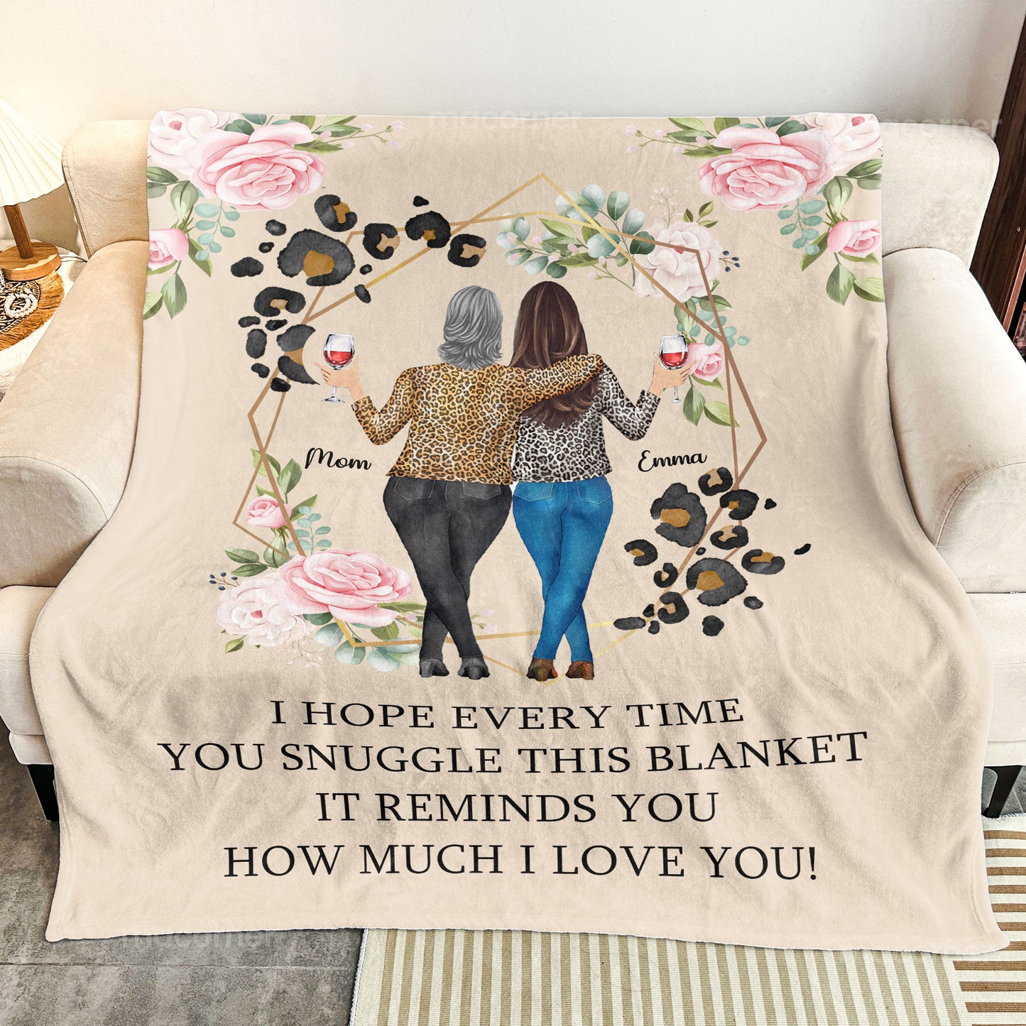 This Blanket Reminds You How Much I Love You - Personalized Blanket