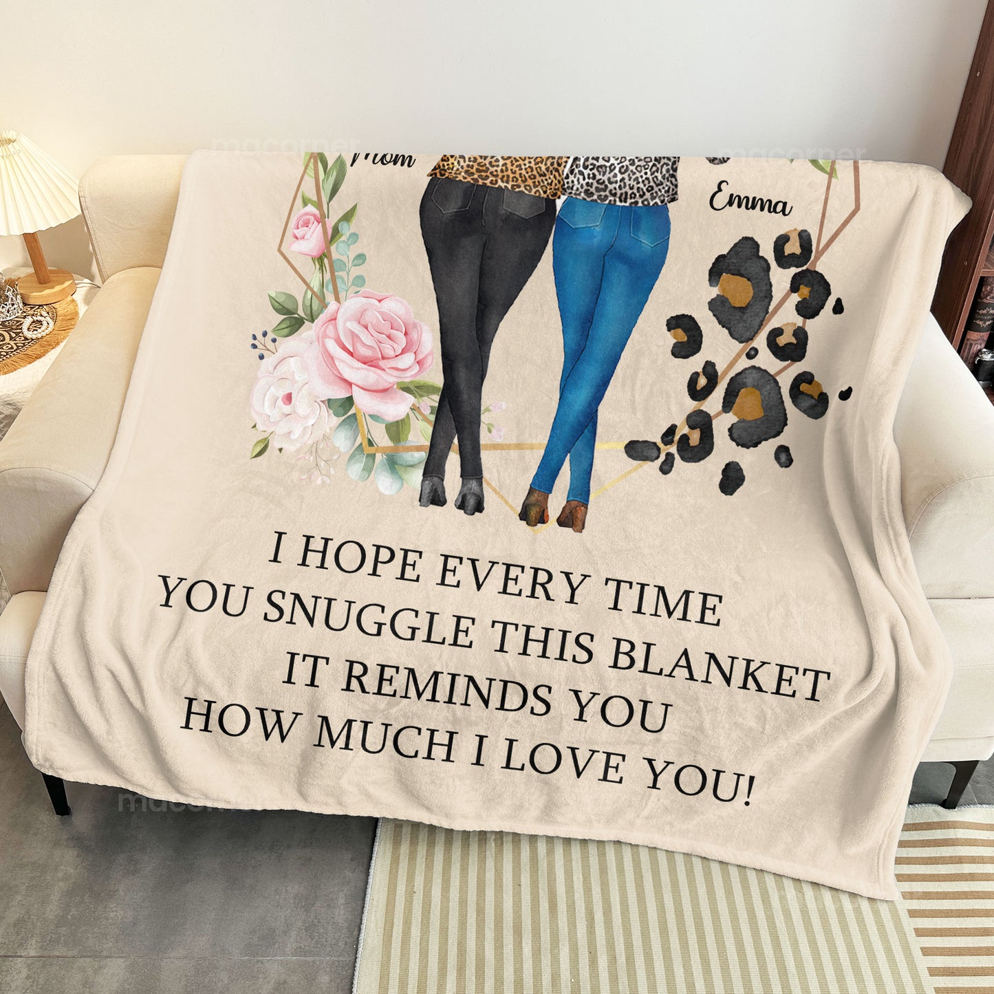 This Blanket Reminds You How Much I Love You - Personalized Blanket