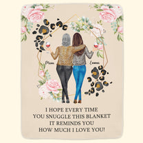 This Blanket Reminds You How Much I Love You - Personalized Blanket