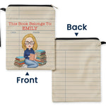 This Book Belongs To - Personalized Book Sleeve