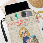 This Book Belongs To - Personalized Book Sleeve
