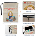 This Book Belongs To - Personalized Book Sleeve