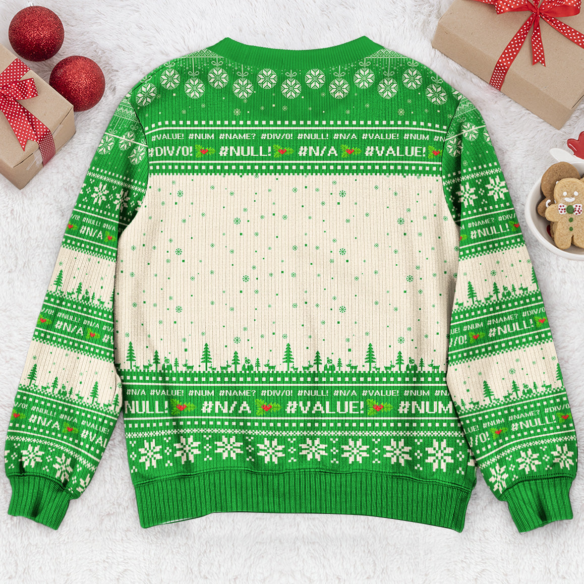 This Calls For A Spreadsheet - Funny Ugly For Coworkers, Boss - Personalized Ugly Sweater