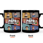 This Dad Belongs To - Personalized Mug