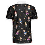 This Dad Belongs To - Personalized Polo Shirt