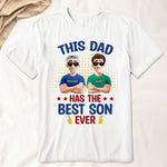 This Dad Has The Best Kids Ever - Personalized Shirt