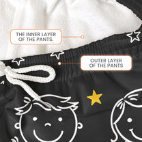 This Daddy Belongs To Doodle - Personalized Sweatpants, Lounge Pants With Pockets