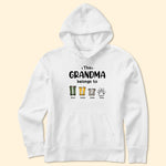 This Grandma Belongs To Boots Garden - Personalized Shirt