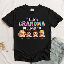 This Grandma Belongs To Peeking 3D - Personalized Shirt