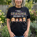This Grandma Belongs To Peeking 3D - Personalized Shirt