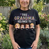 This Grandma Belongs To Peeking 3D - Personalized Shirt