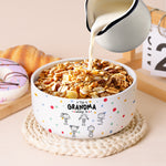 This Grandma Belongs To - Personalized Ceramic Bowl