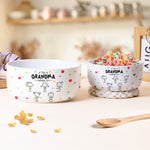 This Grandma Belongs To - Personalized Ceramic Bowl