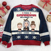 This Grandma Belongs To - Personalized Ugly Sweater