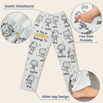 This Grandma Grandpa Belongs To - Personalized Lounge Pants