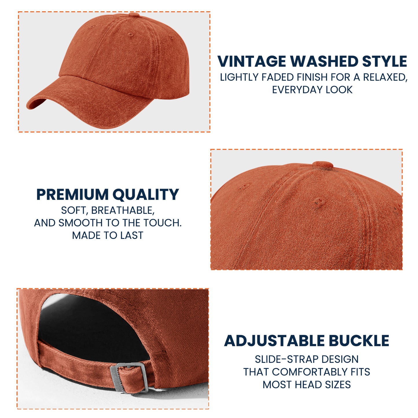 This Grandma Loves Her Monsters Halloween - Personalized Distressed Denim Cap