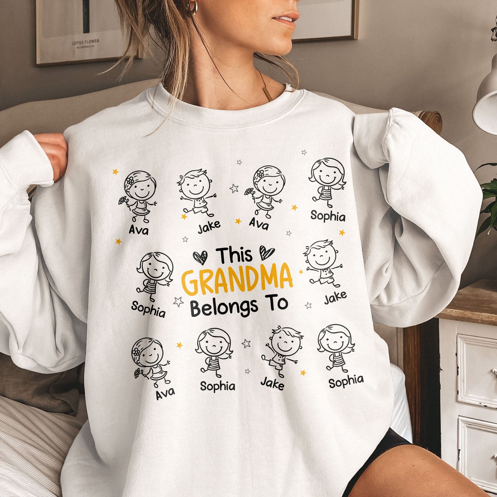 This Grandpa Belongs To Doodle - Personalized Shirt