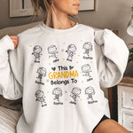 This Grandpa Belongs To Doodle - Personalized Shirt