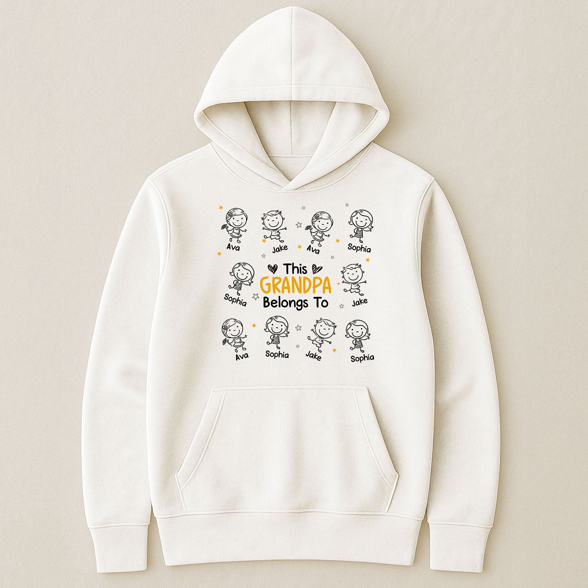 This Grandpa Belongs To Doodle - Personalized Shirt
