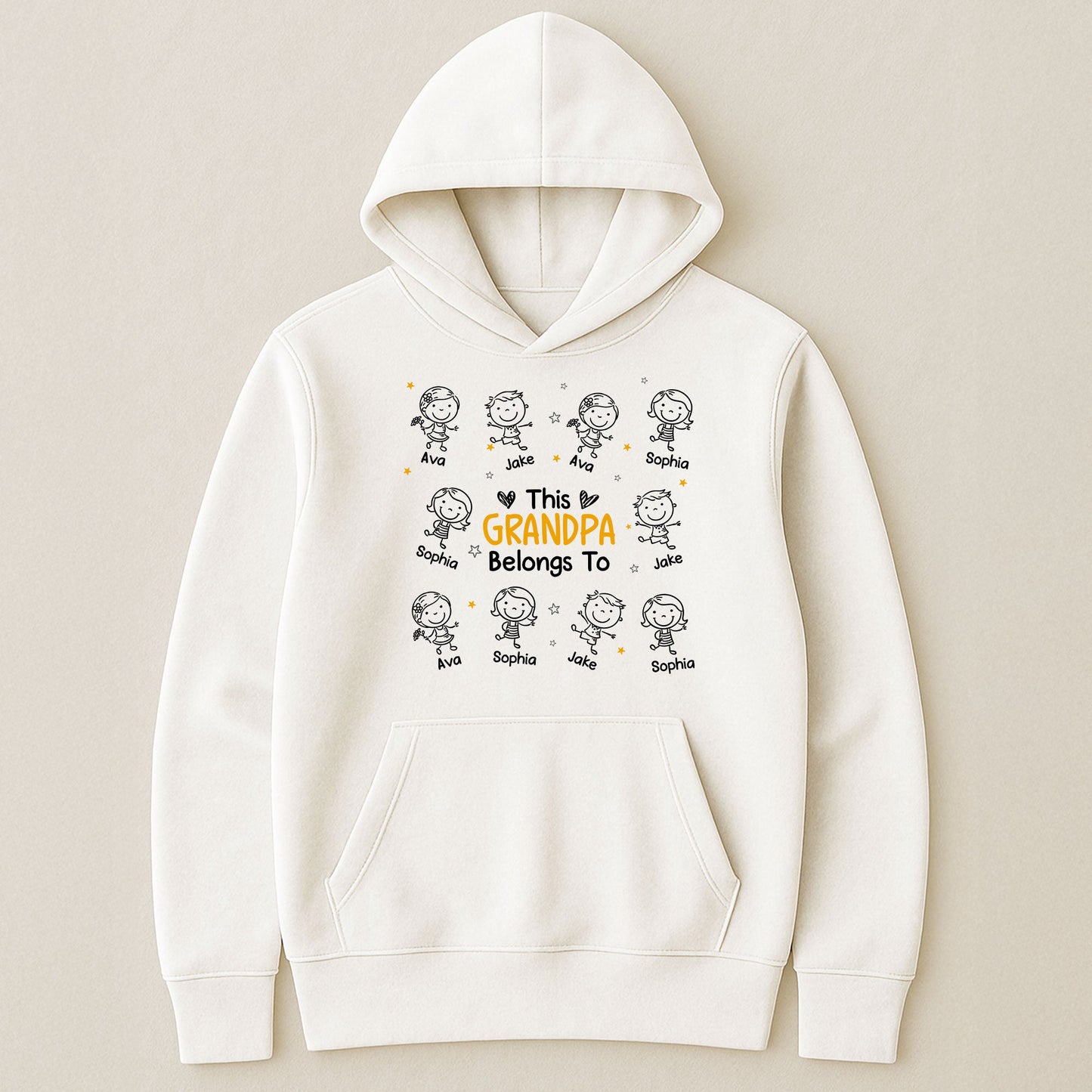 This Grandpa Belongs To Doodle - Personalized Shirt