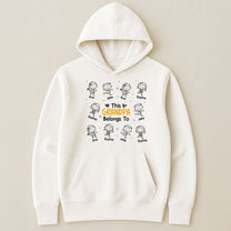 This Grandpa Belongs To Doodle - Personalized Shirt