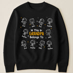 This Grandpa Belongs To Doodle Ver - Personalized Shirt