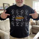 This Grandpa Belongs To Doodle Ver - Personalized Shirt