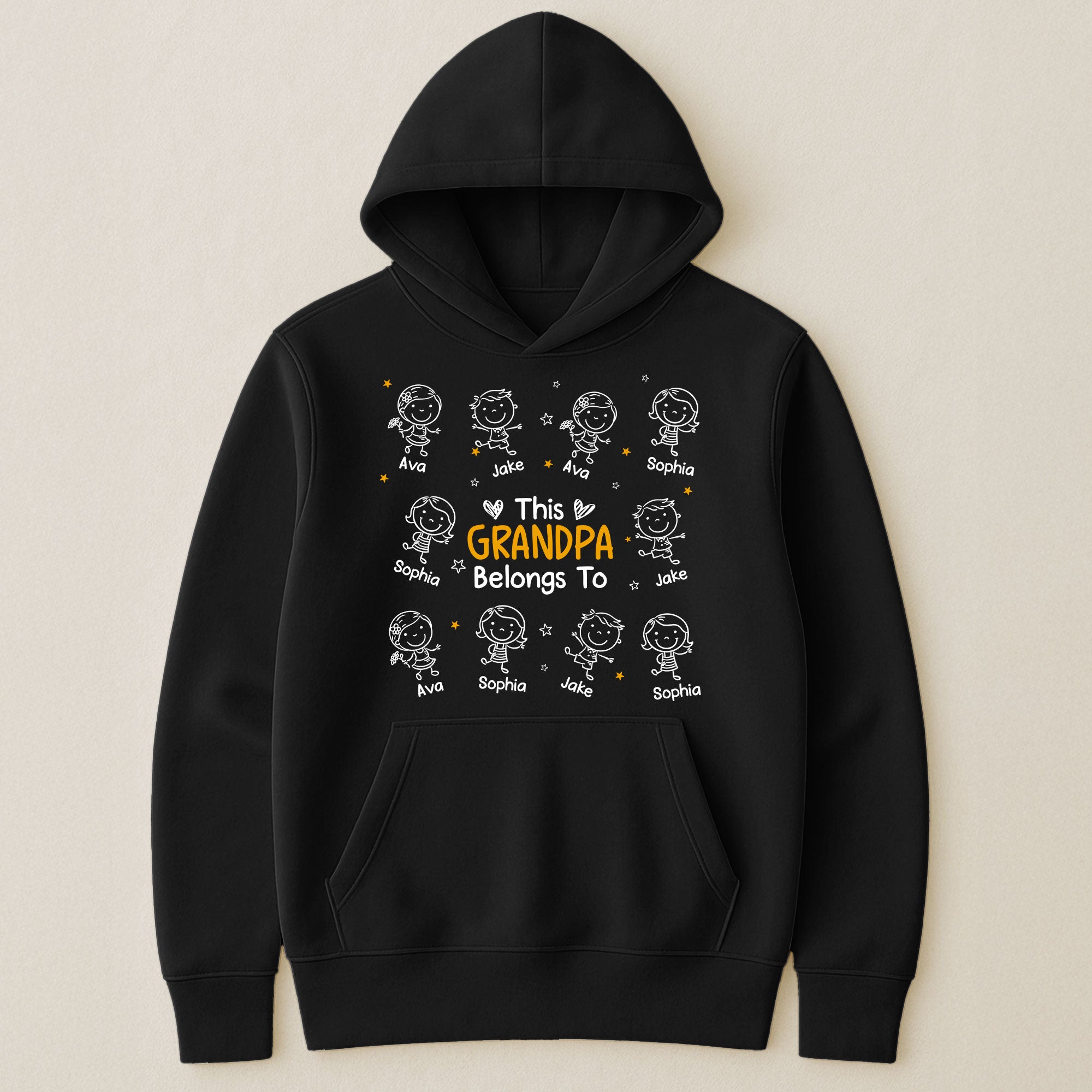 This Grandpa Belongs To Doodle Ver - Personalized Shirt