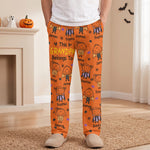 This Grandpa Belongs To Halloween Theme - Personalized Lounge Pants