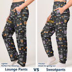 This Grandpa Belongs To Halloween Theme - Personalized Lounge Pants