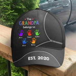 This Grandpa Belongs To - Personalized Classic Cap