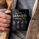 This Grandpa Belongs To - Personalized Mug