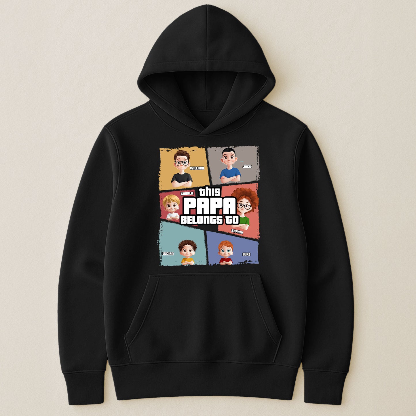 This Grandpa Belongs To - Personalized Shirt