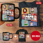 This Papa Belongs To - Custom Father's Day Gift Set