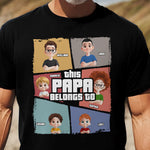 This Grandpa Belongs To - Personalized Shirt - Gift For Grandpa