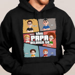 This Grandpa Belongs To - Personalized Shirt